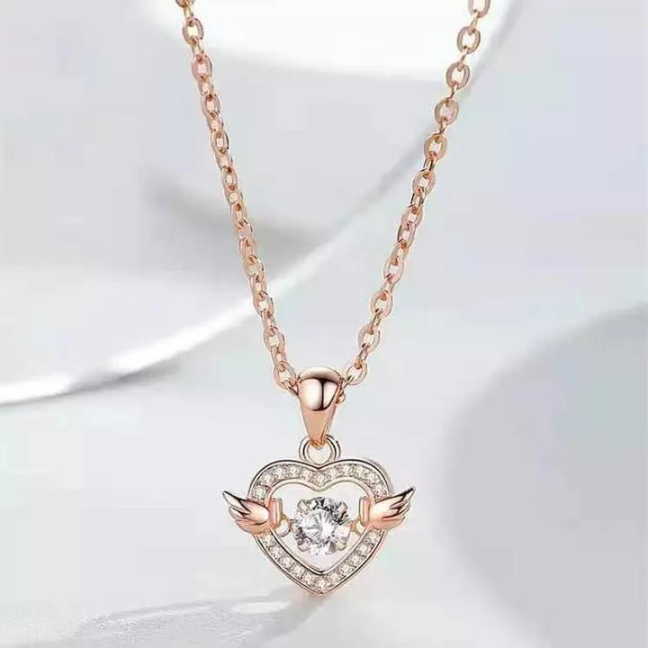 Heart With Wings Necklace