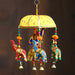 Handcrafted Decorative Elephant Wall/Door/Window Hanging Bells
