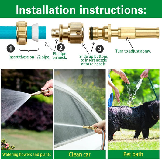 Portable High Pressure Water Nozzle