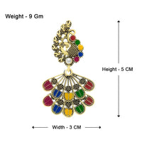 Exquisite Oxidized Earring