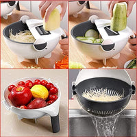 9 in 1 Slicer-Portable Multifunction Vegetable Cutter